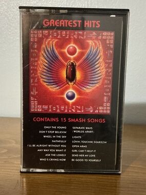 Journey Greatest Hits Cassette Tape Album Rock Music‎ 1988 Columbia Records
